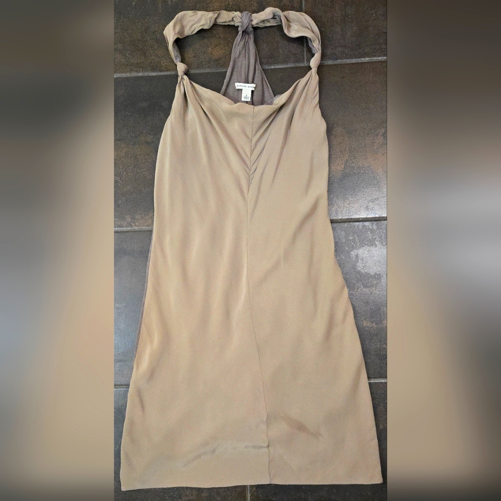 Banana Republic Tan Backless Dress